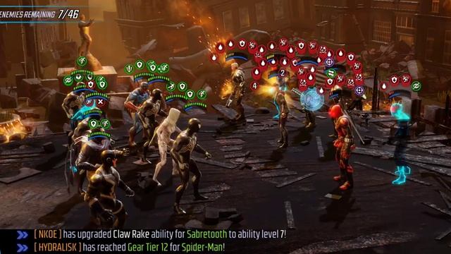 MSF - DD4 Node 6 Completion. 4 Spiderman Symbiotes = Game Over смотреть онлайн