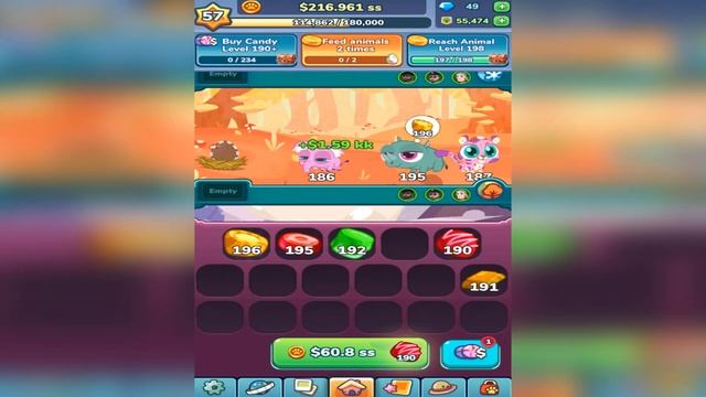 Merge Zoo - gameplay walkthrough - Cutest Game ios & Android tap tap games! смотреть онлайн
