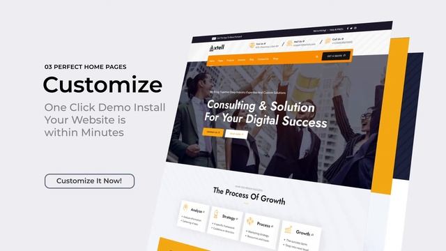 Introducing Axtell - Consulting WordPress Themes смотреть онлайн