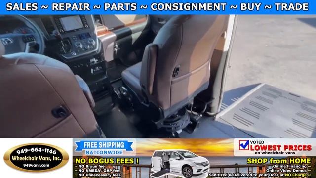 For Sale 2020 Toyota Sienna Limited - BraunAbility Power ONE TOUCH Fold Out Wheelchair Van смотреть онлайн