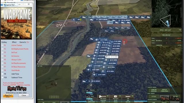 Wargame Red Dragon V14.5.27.430 Trainer +9 смотреть онлайн