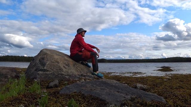 7 Days Solo Camping and Kayaking on the White Sea - fishing, storm, islands смотреть онлайн