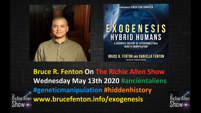 Bruce Fenton On Explosive New Book "Exogenesis: Hybrid Humans" Ancient Aliens & Genetic Manipulatio смотреть онлайн