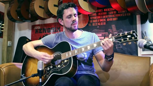 On teste ENCORE une Gibson ! Une SJ-200 VS de 2019 ! En acoustique et en électro sur son LR Baggs ! смотреть онлайн