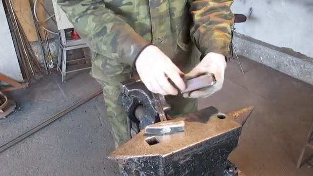 Инструменты для кузнеца - зубило подсечка смотреть онлайн