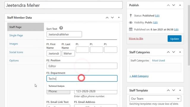 How To Make A Staff Directory In WordPress (With Profile Page) #WordPress