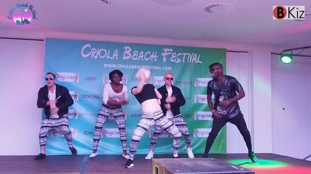 CRIOLA BEACH FESTIVAL 2015: Kizomba Canada MANUEL DOS SANTOS & FLAVIE show смотреть онлайн