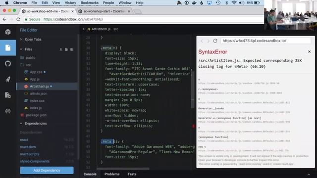 JavaScriptures 3 - Styled Components смотреть онлайн