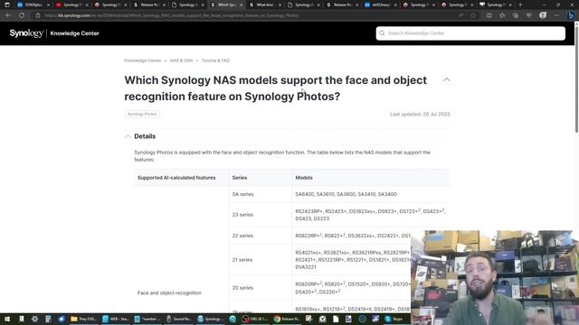 Synology Photos is FIXED - AI Subject Recognition is BACK!!! смотреть онлайн