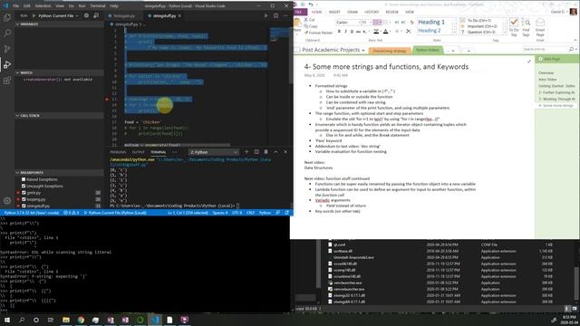 Learning Python 4 - Handy Odds & Ends смотреть онлайн