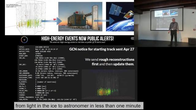 Lov neutrin pod antarktickým ledem | Ice fishing for neutrinos with prof. Francis Halzen смотреть онлайн