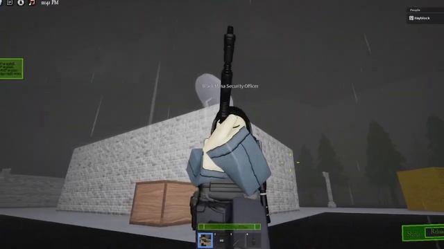 Roblox Half-Life Black Mesa Security Officer (Avatar Build) смотреть онлайн