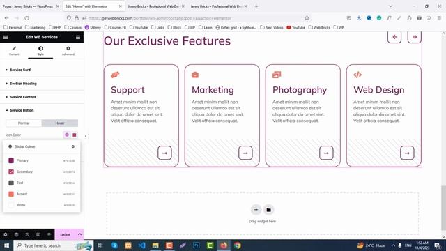 Create a Professional Portfolio Website with Elementor & Web Bricks in Just 1 Hour (FREE) смотреть онлайн