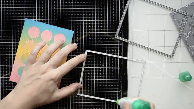 Inverse colors card background using Distress Oxide inks. CARDMAKING смотреть онлайн