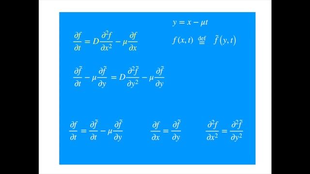 Solution of Diffusion-Convection Equation смотреть онлайн