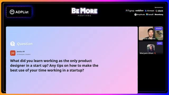 Industrial Designer To Product Designer & Content Creator w/ Edward Sudjono | ADPList BeMore '22 смотреть онлайн