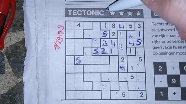 Thursday. Bonus Extra edition (#1909) Tectonic02 Sudoku puzzle. 11-19-2020 Extra part 4 of 4 смотреть онлайн