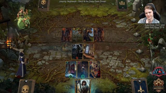 [Gwent] Decks From Challenger: Adzikov's And Chezzy's Engine Calanthe