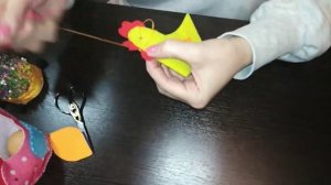 Мастер класс "Пасхальная курочка из фетра"