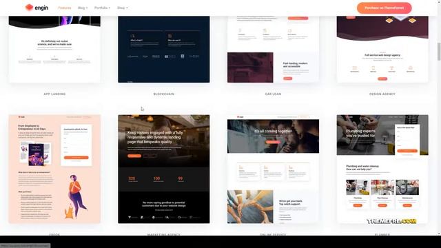 Engin - Multipurpose Landing Page WordPress Theme marketing sales page Karin смотреть онлайн
