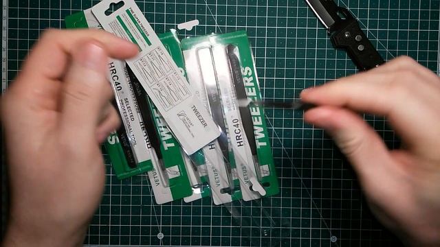 Набор хороших пинцетов Vetus BGA Precision. Продавец проверен. смотреть онлайн