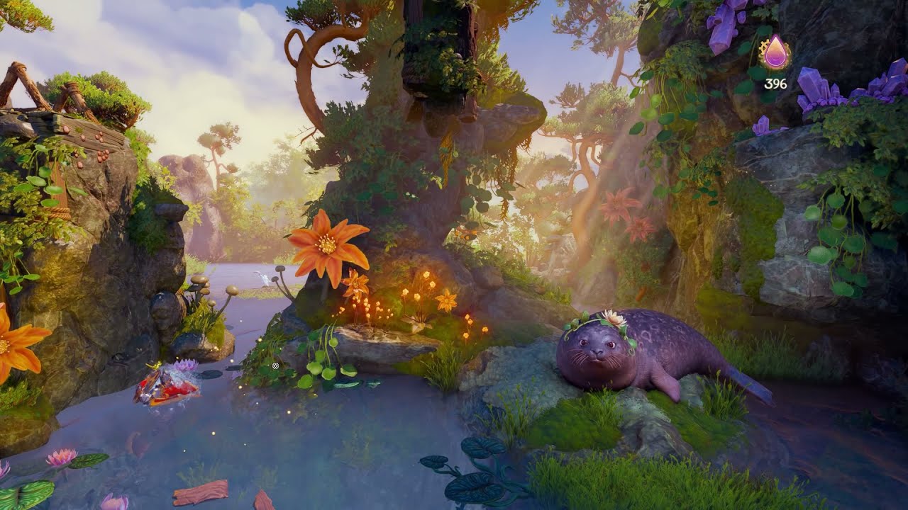 Красивейшая игра Trine 4. Семейное прохождение под новый год 2022. Часть 12 смотреть онлайн