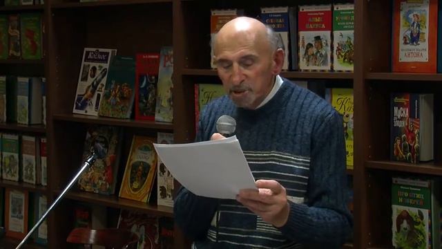 27 сентября 2015 года. Встреча с Владимиром Френкелем. Книжное кафе "Полярис". смотреть онлайн