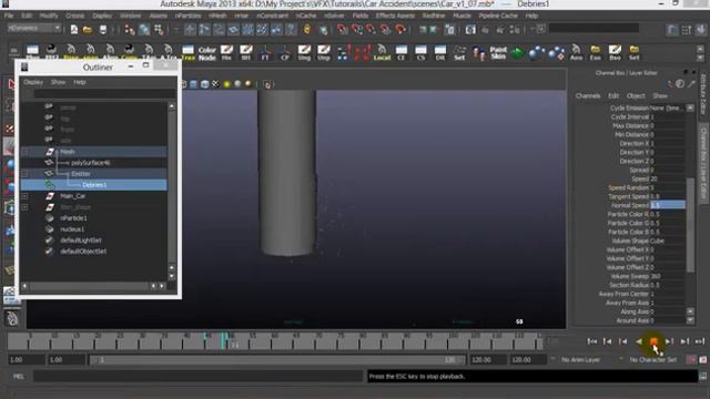 Video Car Crash in Maya ~ Frequency смотреть онлайн