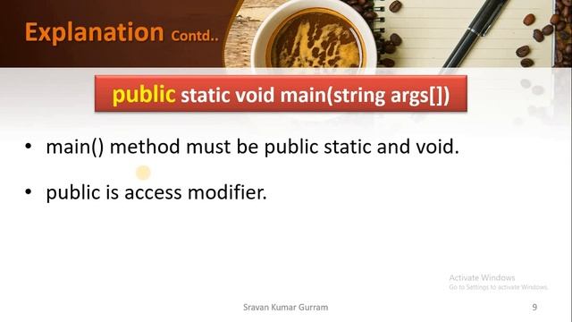 #4. How to execute java program | First Java Program with Explanation of every term смотреть онлайн