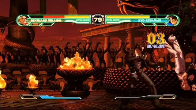The King of Fighters XII - Stage - Egypt смотреть онлайн