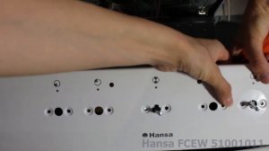 Как снять поверхность керамической плиты Hansa FCEW 51001011