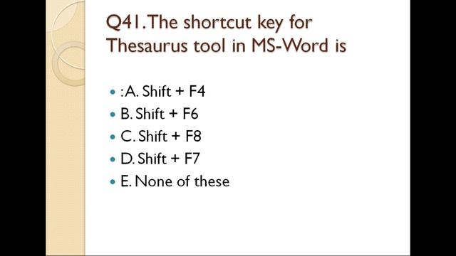 Keyboard Shortcut keys | MS office | Word | Powerpoint | Excel | MCQS for ETEA| NTS| screening test смотреть онлайн