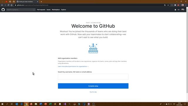 Crear organización en GitHub y añadir miembros смотреть онлайн
