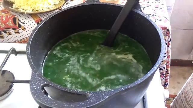 Spinach Rice, Рис со шпинатом