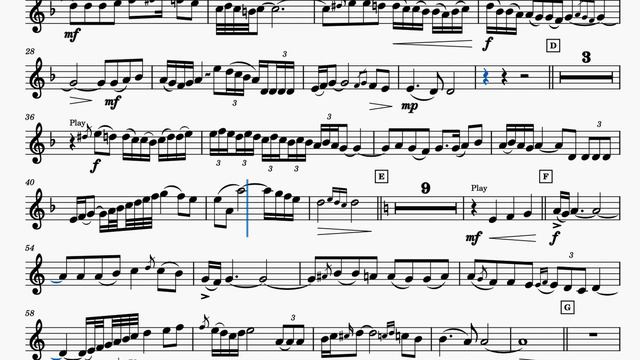 Rodrigo Concerto D'Aranjuez 'Orange Juice' Trumpet Karaoke Playalong Flugelhorn Solo