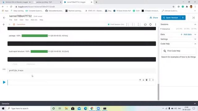 Perform Exploratory Data Analysis In Minutes- Data Science| Machine Learning смотреть онлайн
