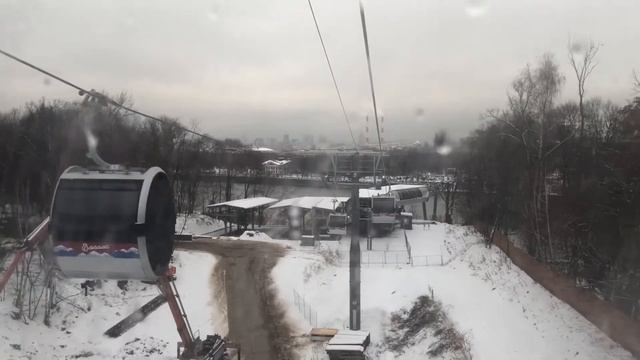 Канатная дорога. Москва. Декабрь 2018 смотреть онлайн