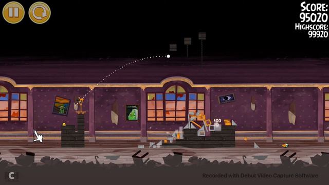 Angry Birds Seasons Haunted Hogs Level 1-6 115360 смотреть онлайн