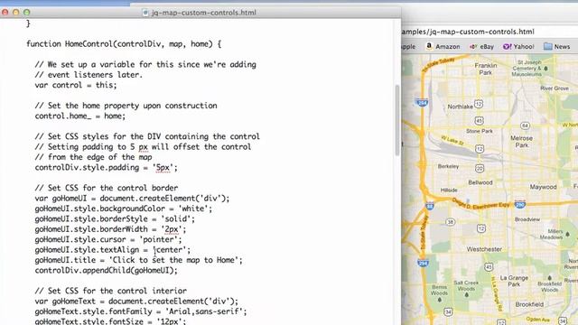 JS 4U 206: Adding Custom Map UI Elements смотреть онлайн