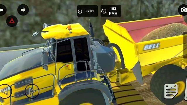 Mega City Road Construction Simulator gameplay 3d - Road Builder Games - Road Building Games Androi смотреть онлайн