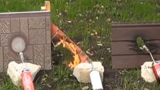 Горючий сайдинг Г4 Так горит сайдинг смотреть онлайн