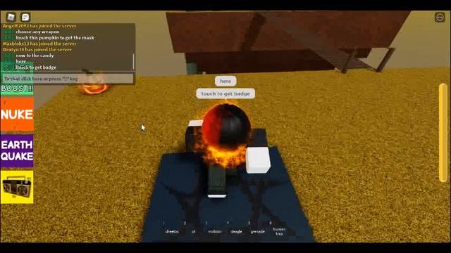 [UNOBTAINABLE] How to get pumpkin mask + candy bucket (ROBLOX SUFFER) смотреть онлайн