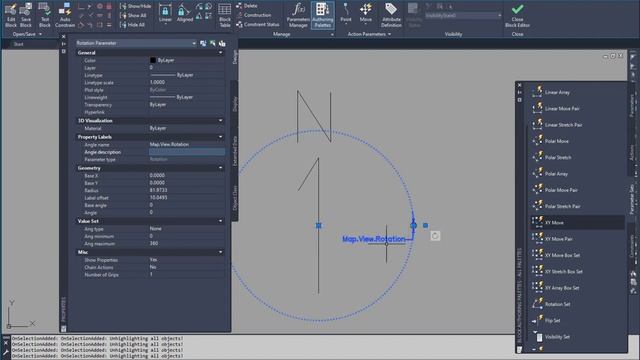Map 3D North Arrow смотреть онлайн