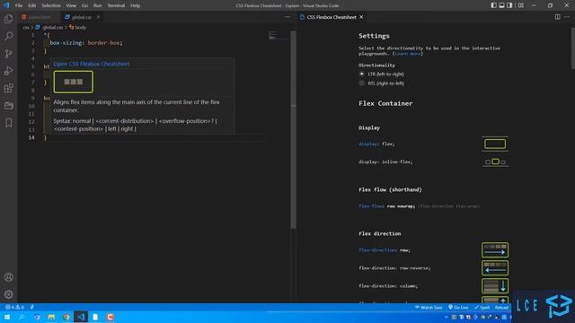 CSS Flexbox Cheatsheet смотреть онлайн