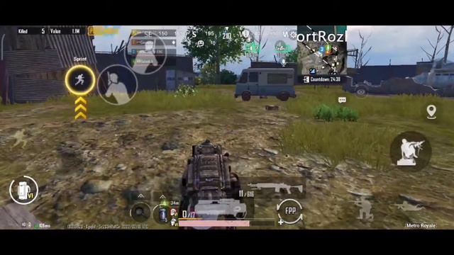 Metro Royal MOD Squad Fight. #PUBG смотреть онлайн