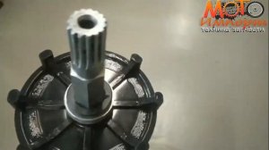 Вал ведущий Рысь в сборе на 119 модель