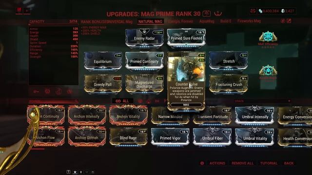 QuadrAugment Natural Mag (ie. the 2023 Mag Build) смотреть онлайн