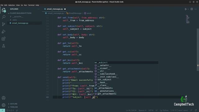 Fluent Builder in Python: Building Objects with Elegance смотреть онлайн