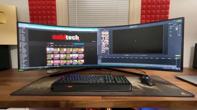 Samsung Odyssey G9 Gaming Monitor Review - HOLY SH*T смотреть онлайн