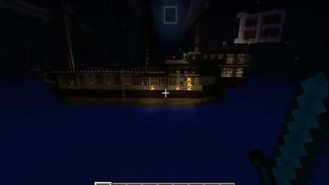 Ship battle Minecraft(War Map) смотреть онлайн